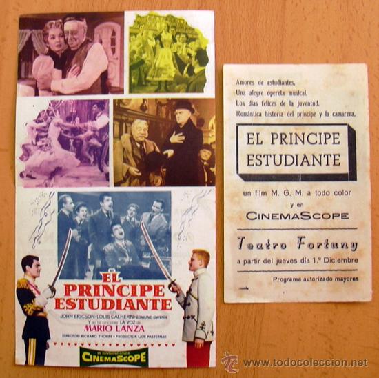 Cine: El principe estudiante - 2 programas diferentes - Con Publicidad - Foto 2