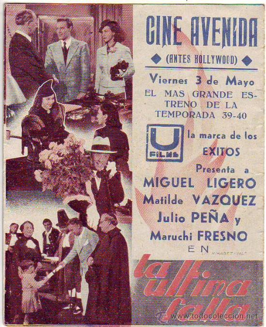 Cine: la ultima falla - miguel ligero - programa doble - c/p - Foto 3
