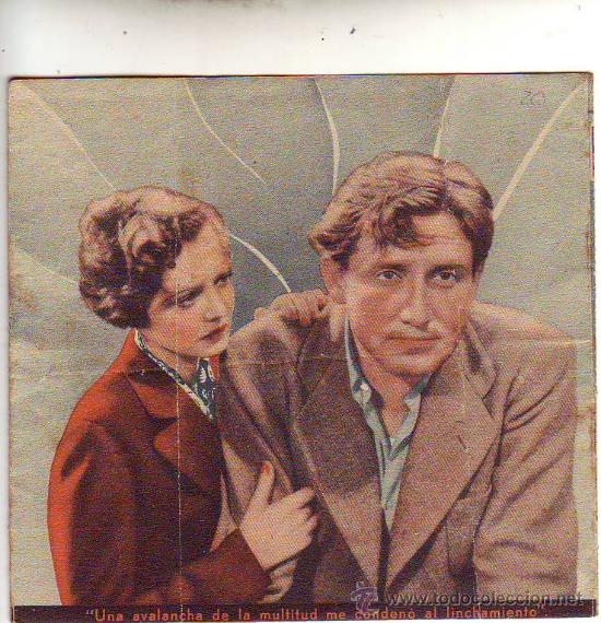 Cine: furia - sylvia sidney - spencer tracy - programa doble - Foto 3