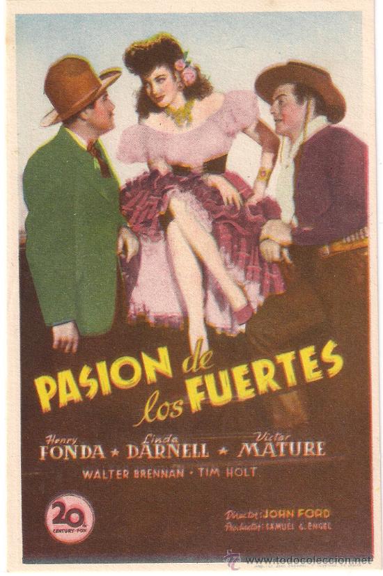 Cine: PASION DE LOS FUERTES - Foto 1