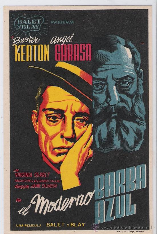 Foglietti di film di film antichi di cinema: 314--el moderno barba azul