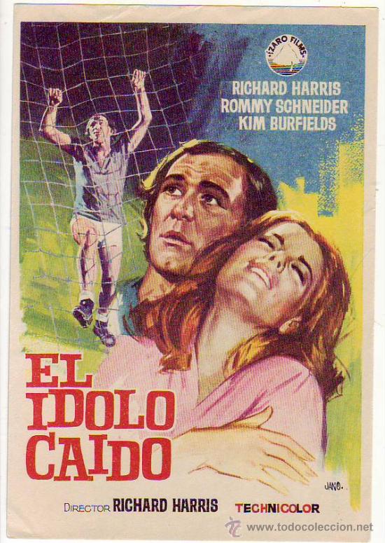 Cine: el idolo caido - richard harris - rommy scheneider - kim burfields