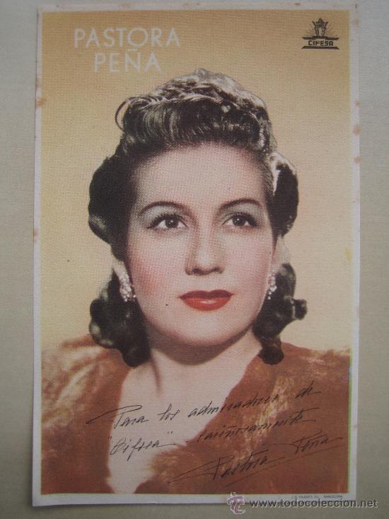 Cine: pastora pe&ntilde;a - folleto de mano original - cifesa
