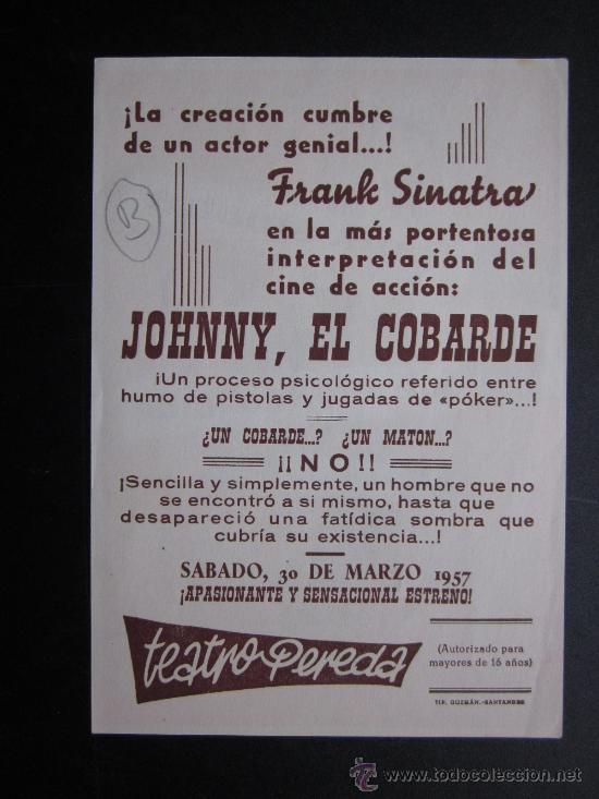 Cine: JOHNNY EL COBARDE - (REF-16) - Foto 2