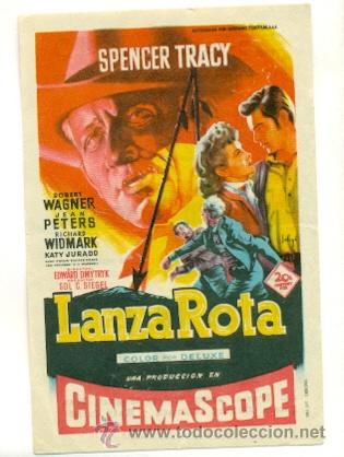 Cine: LANZA ROTA  - PROGRAMA ORIGINAL   CON   PUBLICIDAD - - Foto 1