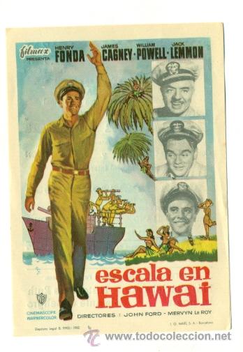 Cine: ESCALA EN HAWAI  - PROGRAMA ORIGINAL   CON   PUBLICIDAD - - Foto 1