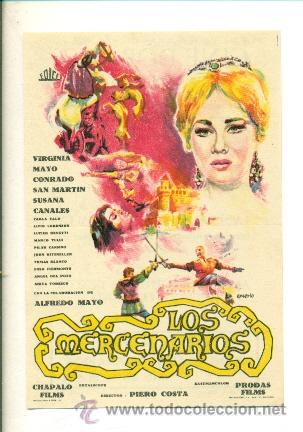 Cine: MERCENARIOS  - PROGRAMA ORIGINAL   CON   PUBLICIDAD - - Foto 1