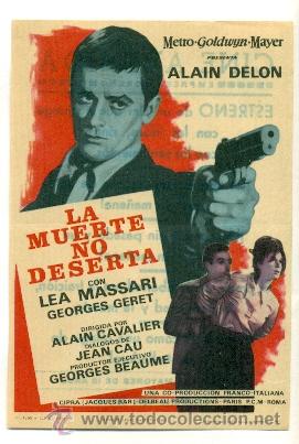 Cine: MUERTE NO DESERTA  - PROGRAMA ORIGINAL   CON  PUBLICIDAD - - Foto 1