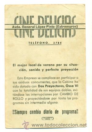 Cine: SU ULTIMA NOCHE  - PROGRAMA ORIGINAL   CON   PUBLICIDAD - - Foto 2