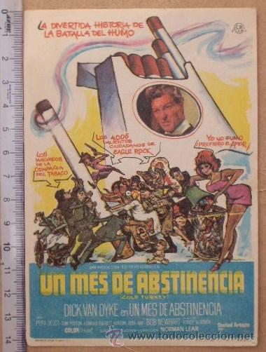 Foglietti di film di film antichi di cinema: CINE DICK VAN DYKE - UN MES DE ABSTINENCIA - BOB NEWHART