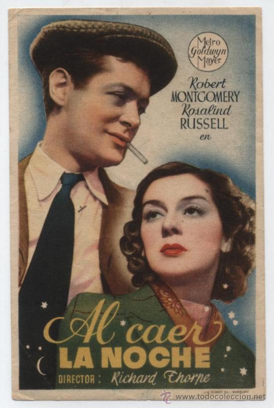 Cine: Al caer la noche. Sencillo de MGM. - Foto 1