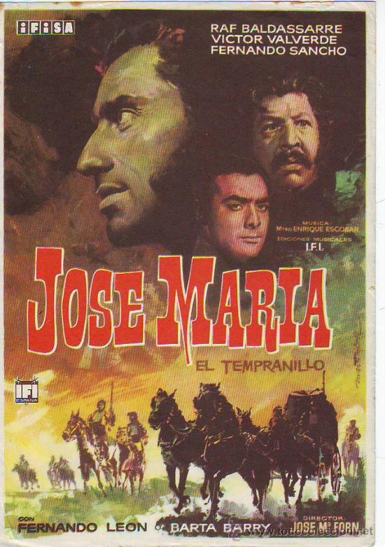 Cine: jose maria  el tempranillo - Foto 1