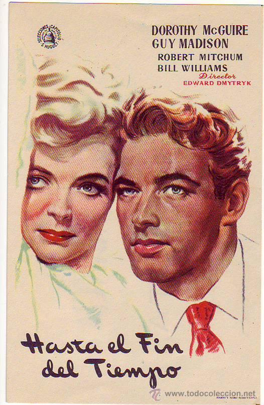 Cinema: hasta el fin del tiempo - dorothy mcguire - guy madison
