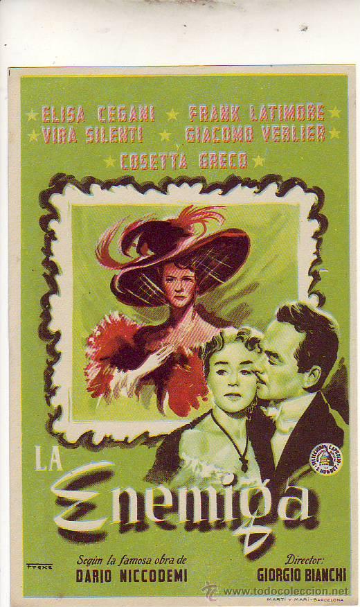 Cinema: la enemiga - elisa cegani - frank latimore