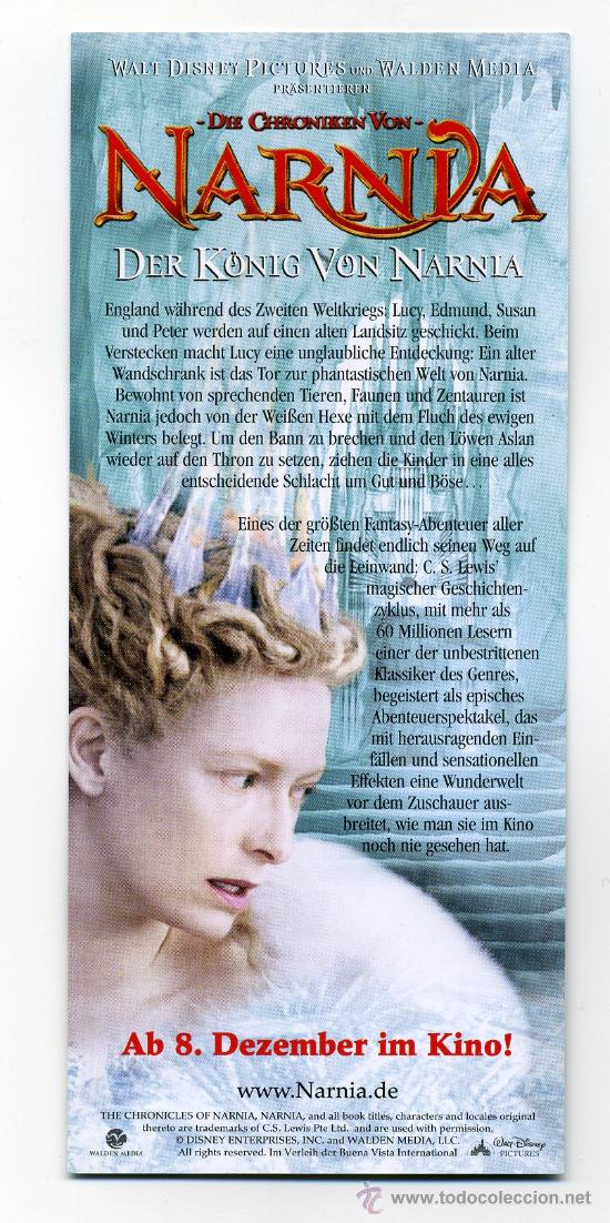 Cine: LAS CRONICAS DE NARNIA. - Foto 2