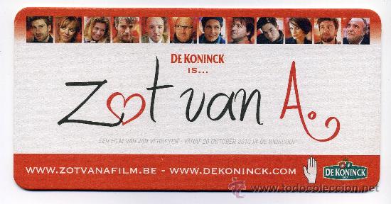 Cinema: ZOT VAN, por Van Jan Verheyen. POSAVASOS.
