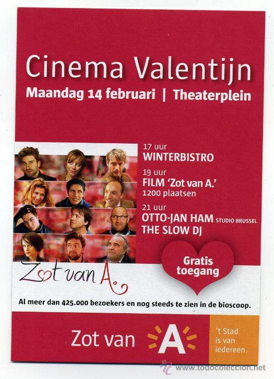 Cinema: ZOT VAN, por Van Jan Verheyen. POSTAL.