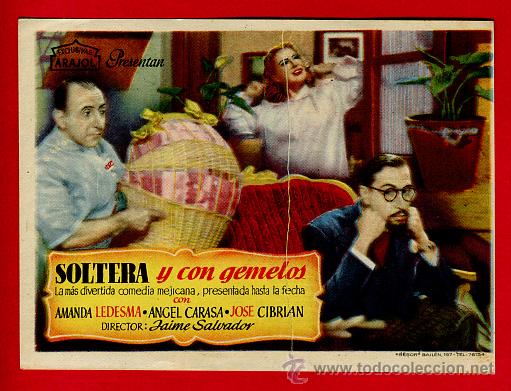 Cine: SOLTERA Y CON GEMELOS , SENCILLO, ORIGINAL,  ARAJOL 12 - Foto 1