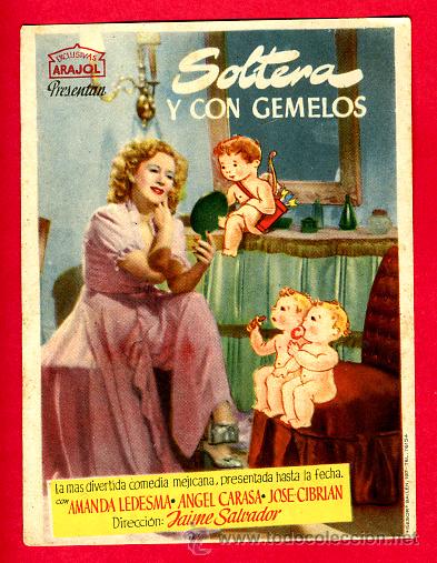 Cine: SOLTERA Y CON GEMELOS , SENCILLO , ORIGINAL,  ARAJOL 28 - Foto 1