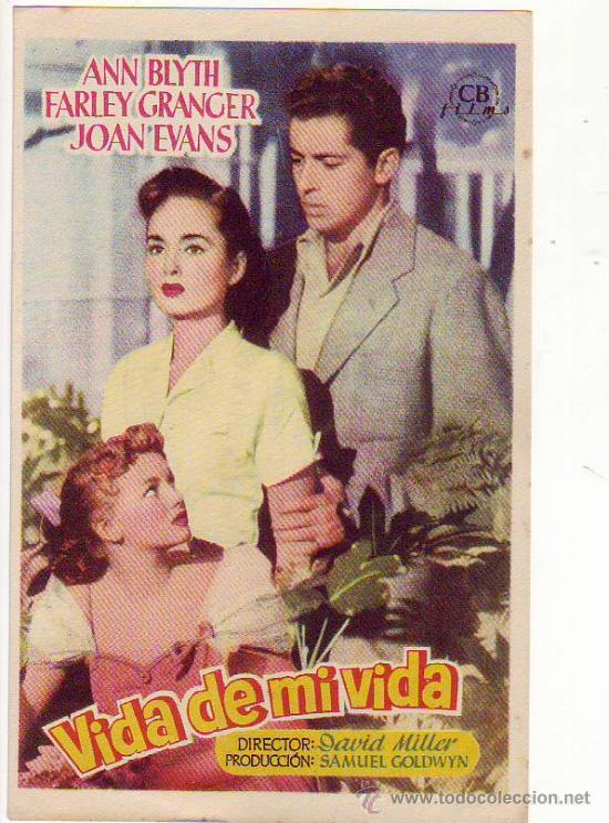 Cine: vida de mi vida - ann blyth - farley granger - joan evans - Foto 1