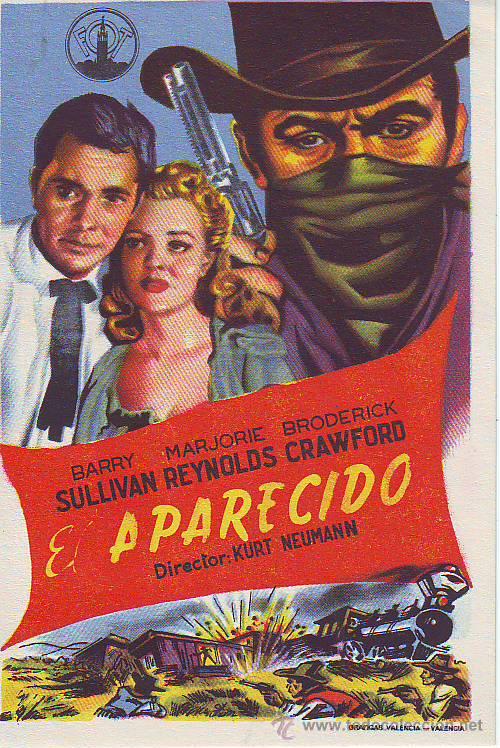 Foglietti di film di film antichi di cinema: el aparecido