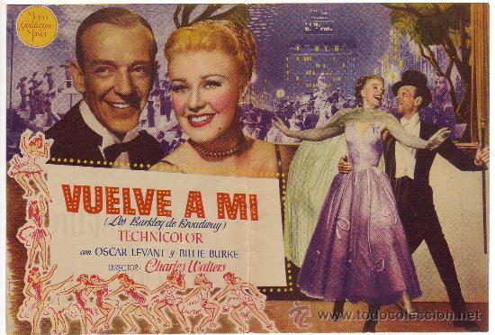 Cine: vuelve a mi - fred astaire - ginger rogers - programa doble - Foto 2