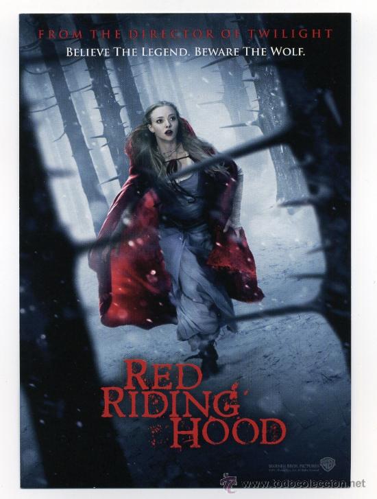 Cine: CAPERUCITA ROJA, con Gary Oldman. POSTAL. - Foto 1