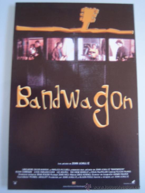Cine: bandwagon- folleto de mano tarjeta original estreno