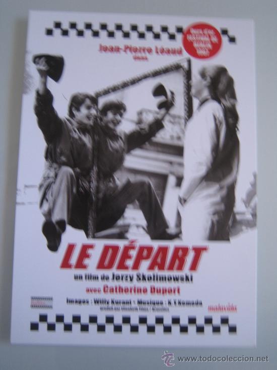 Cine: le depart la partida- folleto de mano tarjeta original reposicion en francia
