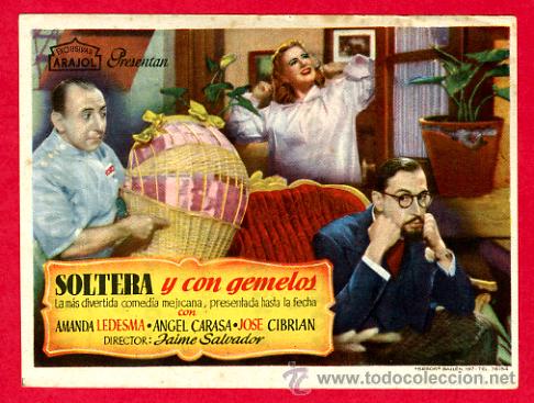 Cine: SOLTERA Y CON GEMELOS , SENCILLO, ORIGINAL, ARAJOL 96 - Foto 1