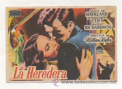 Cine: LA HEREDERA. - Foto 1