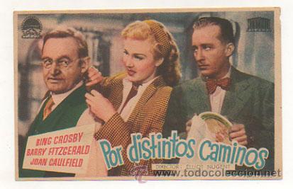 Cine: POR DISTINTOS CAMINOS. - Foto 1