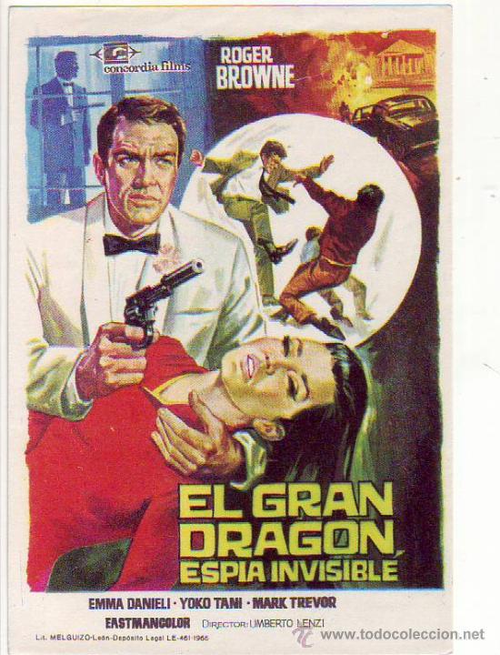 Cine: el gran dragon, espia invisible - roger browne - Foto 1