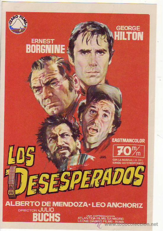 Kino: los desesperados - ernest borgnine - george hilton