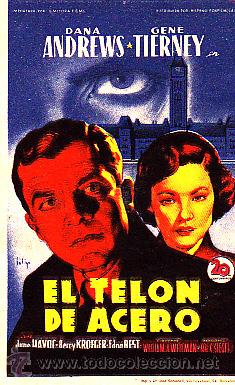 Cinema: PROGRAMA DE CINE: EL TELON DE ACERO PC-1410