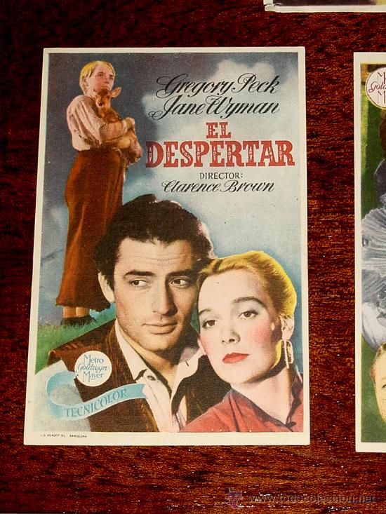 Cine: PROGRAMA DE CINE EL DESPERTAR - CON PUBLICIDAD DE CINE RIALTO. - Foto 1