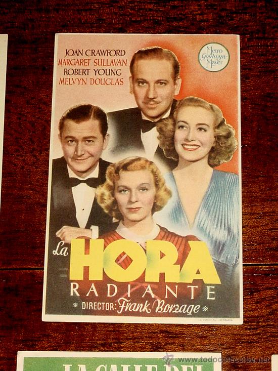 Kino: PROGRAMA DE CINE LA HORA RADIANTE - CON PUBLICIDAD DE CINE RIALTO - VILLANUEVA DE LA SERENA.