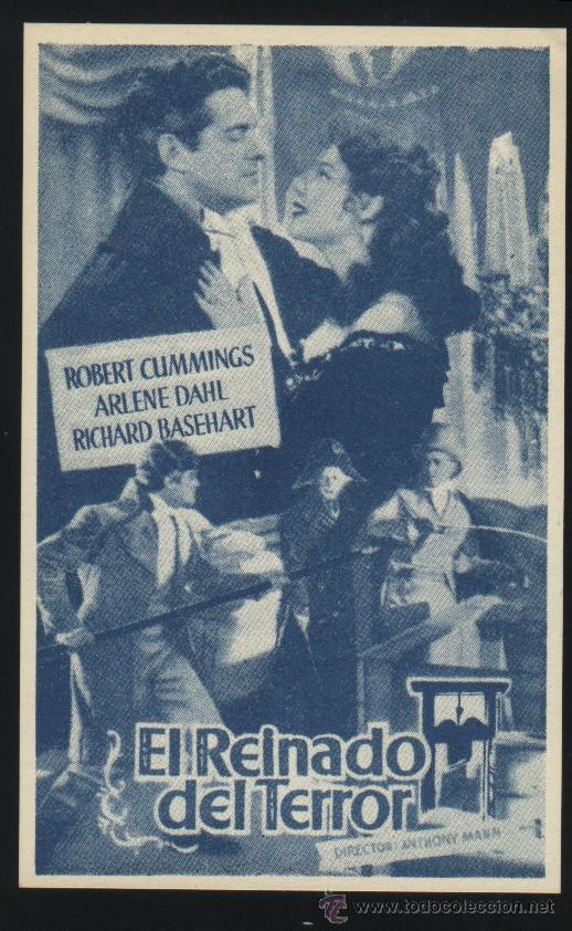 Kino: P-4820- EL REINADO DEL TERROR (Reign of Terror) Robert Cummings - Richard Basehart
