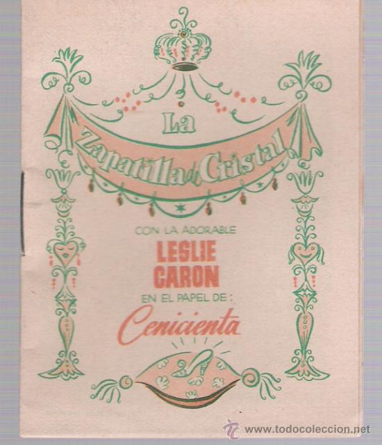 Cine: La Zapatilla de Crista. Programa librito. - Foto 1