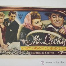 Cine: MR. LUCKY (CARY GRANT / LARAINE DAY). Lote 27302141