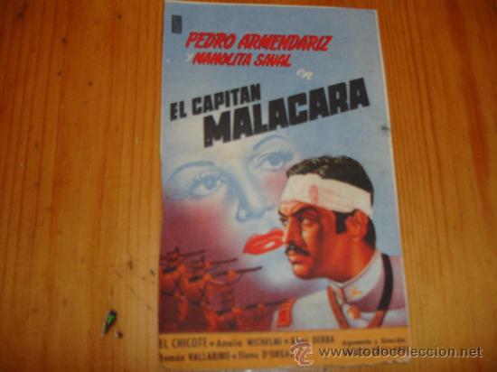 Cine: EL CAPITAN MALACARA, PEDRO ARMENDARIZ (SALON SERRANO) - Foto 1