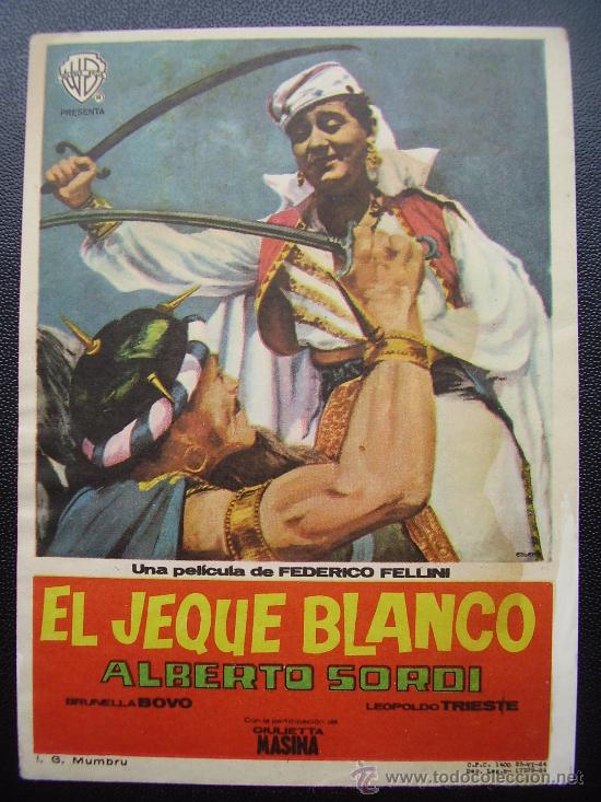 Cine: EL JEQUE BLANCO, ALBERTO SORDI - Foto 1