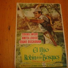 Cine: EL HIJO DE ROBIN DE LOS BOSQUES (GEORGE SHERMAN Y HENRY LEVIN) CORNEL WILDE, CINE CENTRAL CARTAGENA