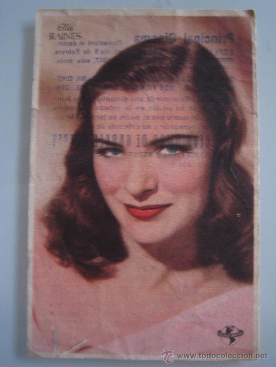 Kino: pesadilla ella raines universal - folleto de mano original