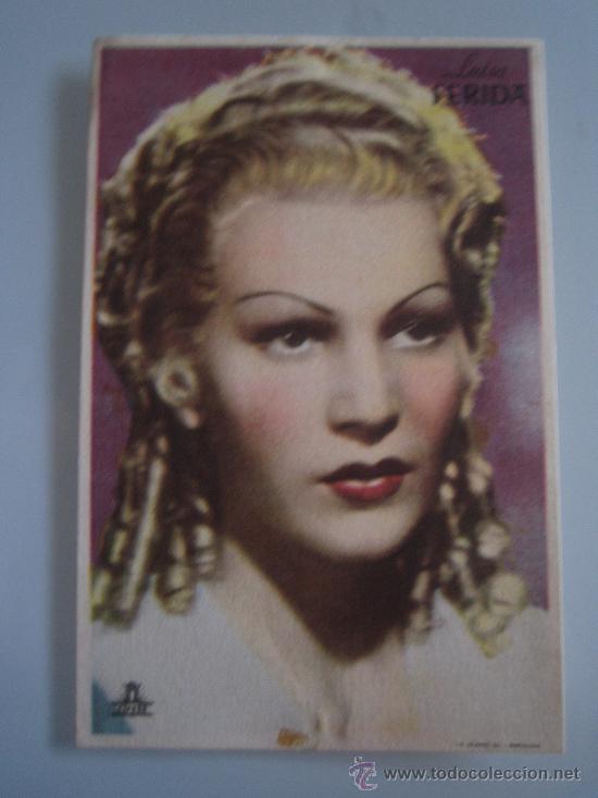 Kino: luisa ferida cifesa - folleto de mano original