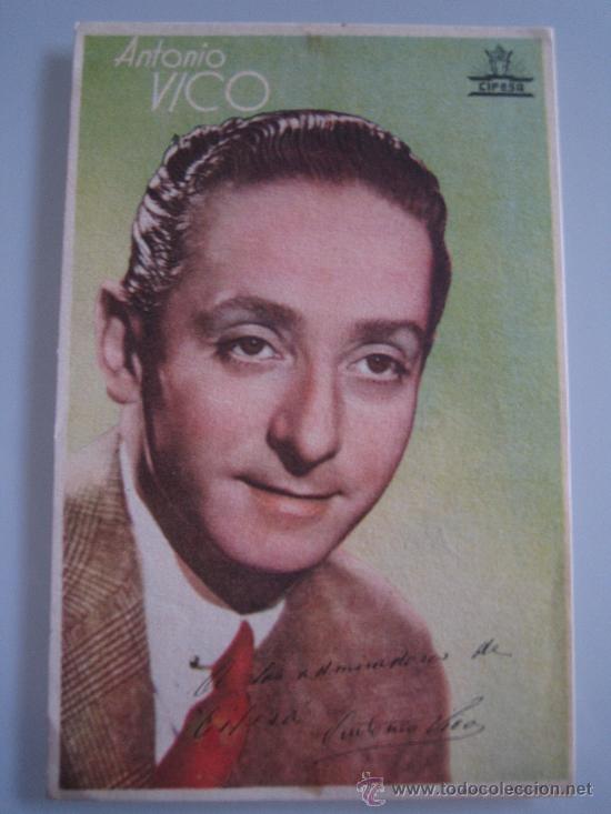 Kino: antonio vico cifesa - folleto de mano original