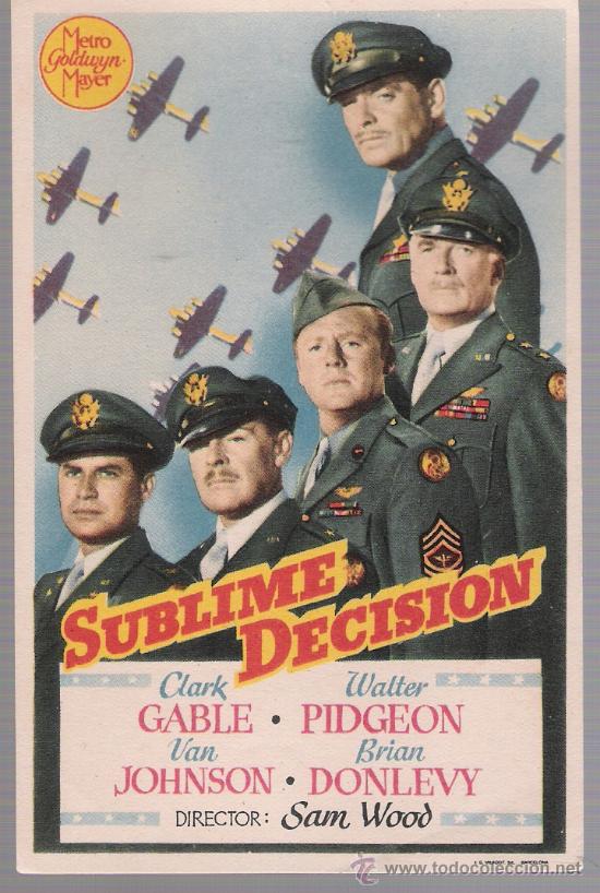 Cine: Sublime Decisi&oacute;n. Sencillo de MGM.  &iexcl;IMPECABLE! - Foto 1