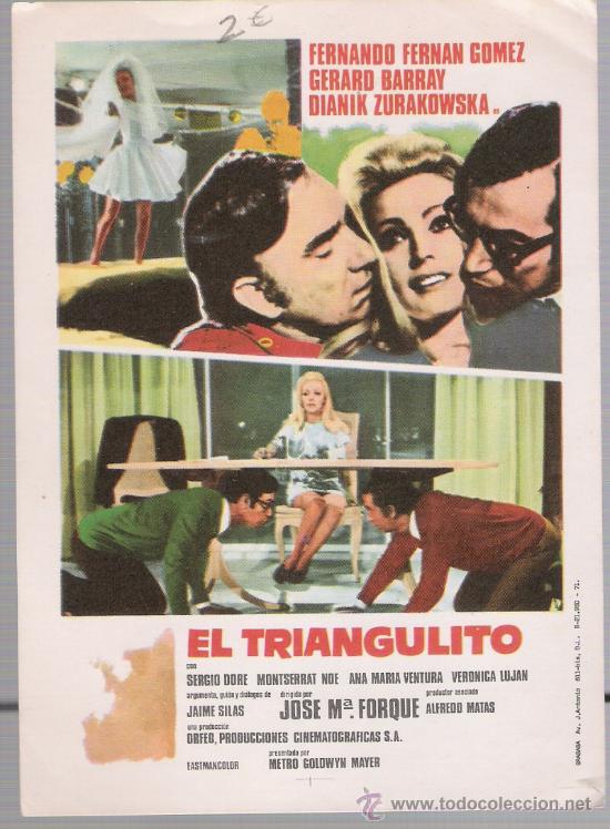 Cine: El triangulito. Sencillo de MGM. - Foto 1
