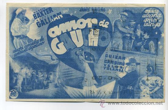 Cine: AMOR DE GAUCHO, con Rita Cansino. - Foto 2