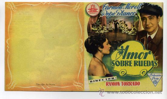 Cine: AMOR SOBRE RUEDAS, con Pepe Blanco - Foto 1